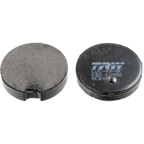 TRW Bremsbelagsatz, Scheibenbremse Organic Allround MCB91