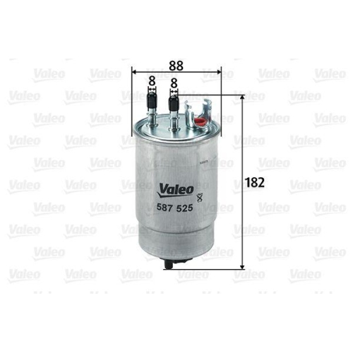 VALEO Kraftstofffilter 587525