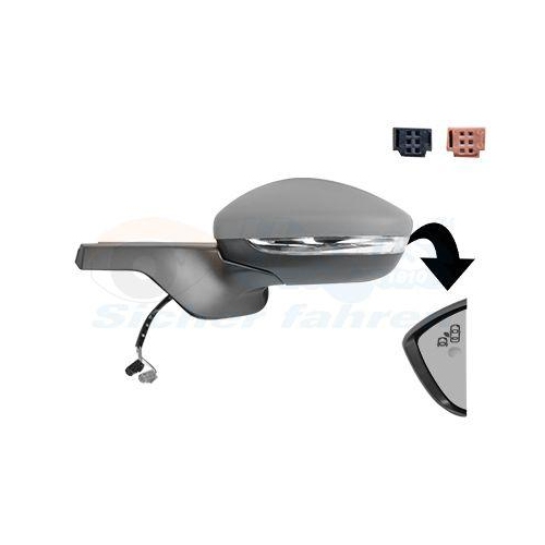 VAN WEZEL Au&szlig;enspiegel * HAGUS * 0937825