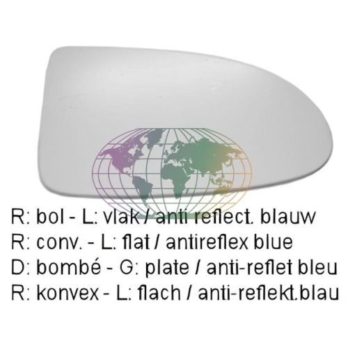 Lexmond Trading BV Spiegelglas, Au&szlig;enspiegel 0835064