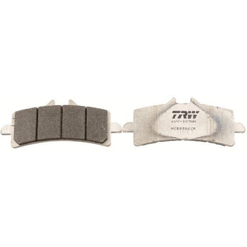 TRW Bremsbelagsatz, Scheibenbremse Sinter Carbon Racing MCB858SCR