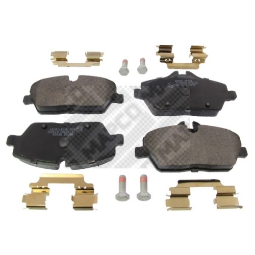 MAPCO Bremsbelagsatz, Scheibenbremse 6639