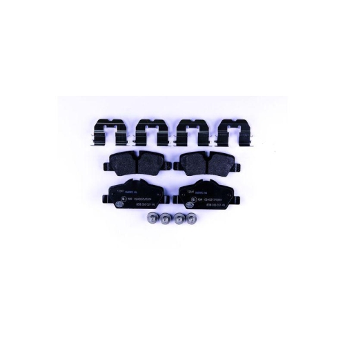 HELLA Bremsbelagsatz, Scheibenbremse 8DB 355 021-481