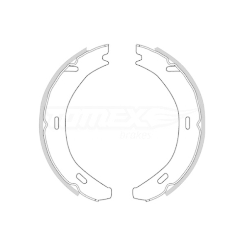 TOMEX Brakes Bremsbackensatz TX 21-20