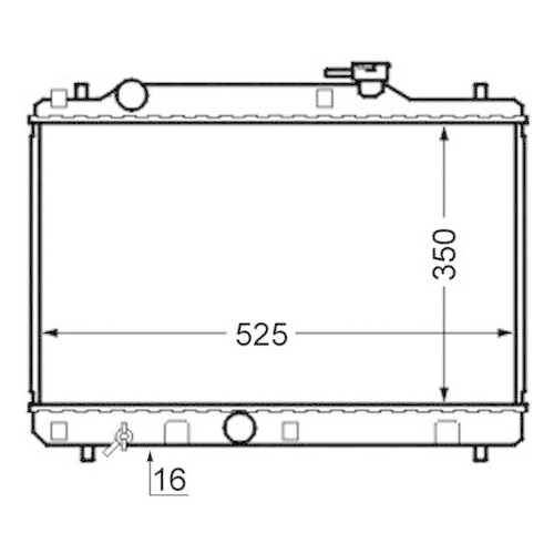 MAHLE K&uuml;hler, Motork&uuml;hlung BEHR CR 743 000S