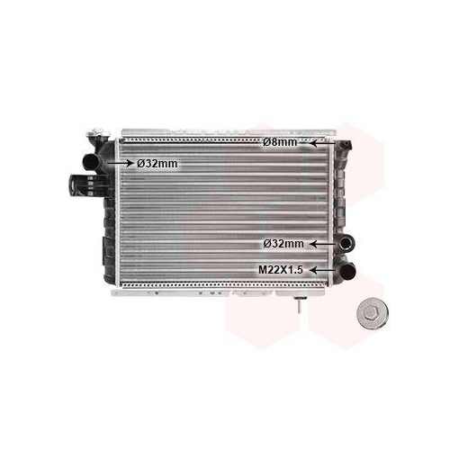 VAN WEZEL K&uuml;hler, Motork&uuml;hlung *** IR PLUS *** 43002009