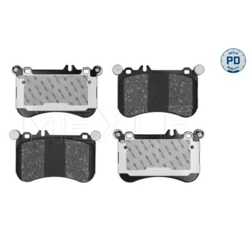 MEYLE Bremsbelagsatz, Scheibenbremse MEYLE-PD: Advanced performance and design. 025 252 1917/PD