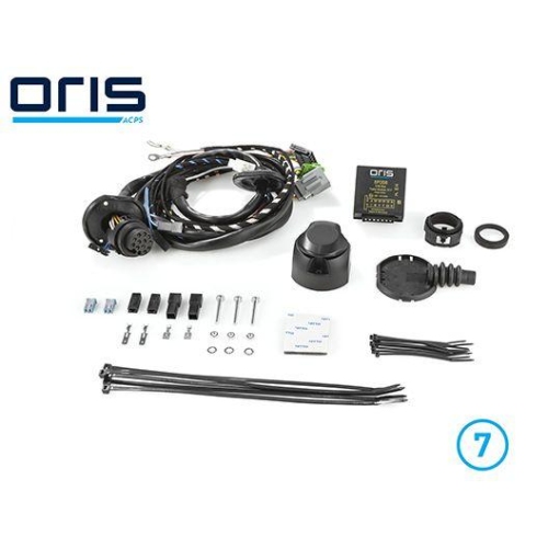 ACPS-ORIS Elektrosatz, Anhängevorrichtung ORIS E-Set spezifisch 7 p. 025-588