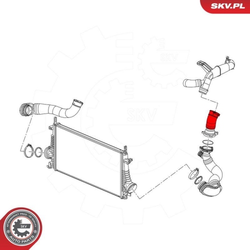 ESEN SKV Ladeluftschlauch 43SKV383