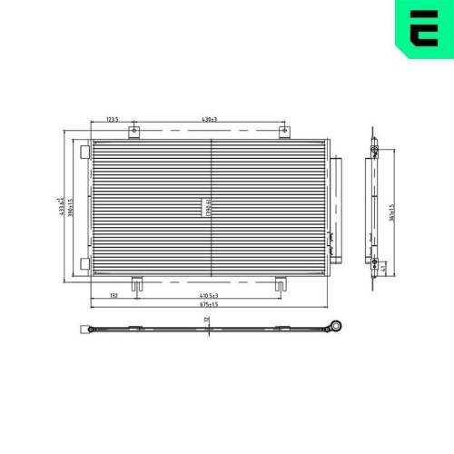 ERA Kondensator, Klimaanlage 667498