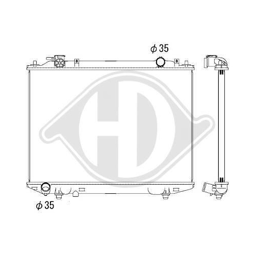 DIEDERICHS K&uuml;hler, Motork&uuml;hlung DIEDERICHS Climate DCM2277