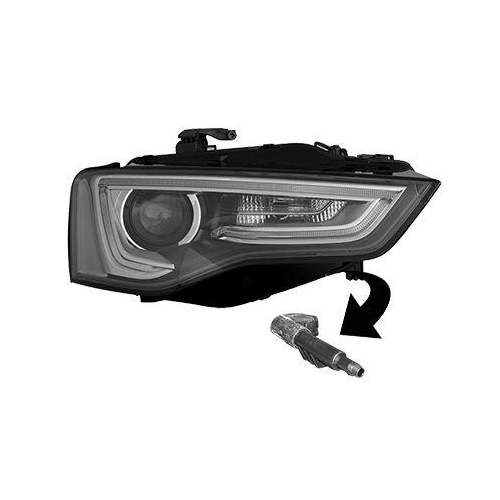 VAN WEZEL Hauptscheinwerfer 0384984