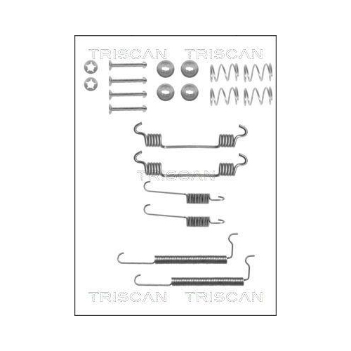 TRISCAN Zubeh&ouml;rsatz, Bremsbacken 8105 242563