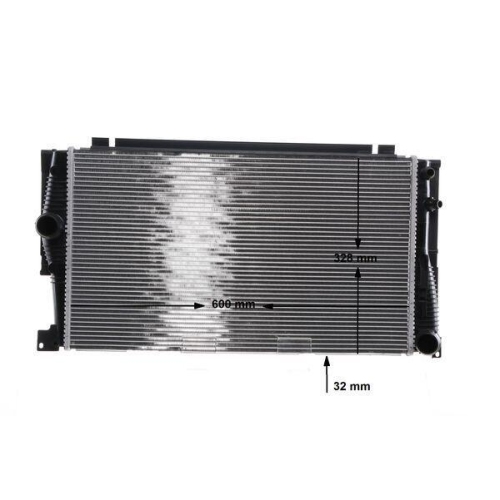 MAHLE Kühler, Motorkühlung BEHR CR 775 001S