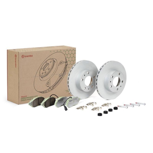 BREMBO Bremsensatz, Scheibenbremse BEYOND LINE - Greenance KT 10 001