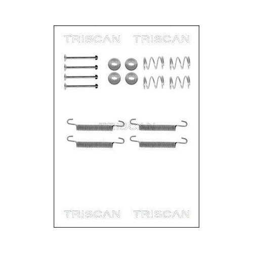 TRISCAN Zubeh&ouml;rsatz, Feststellbremsbacken 8105 242570