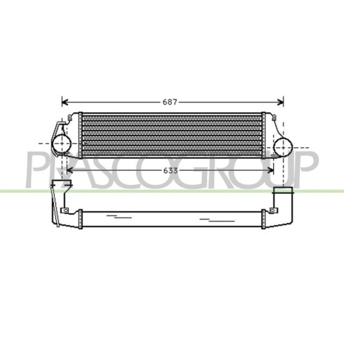PRASCO Ladeluftk&uuml;hler PrascoSelection BM018N001