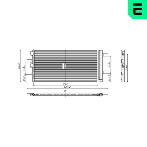ERA Kondensator, Klimaanlage 667500