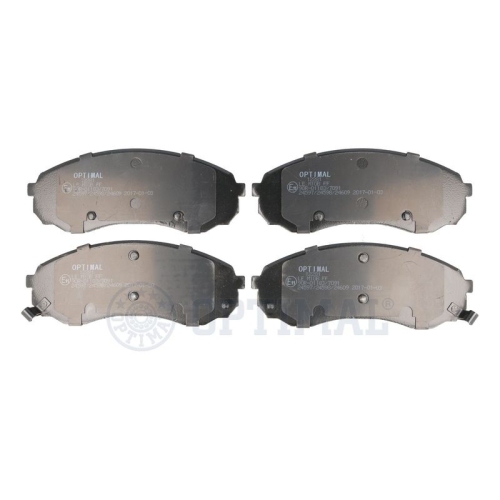 OPTIMAL Bremsbelagsatz, Scheibenbremse BP-12281