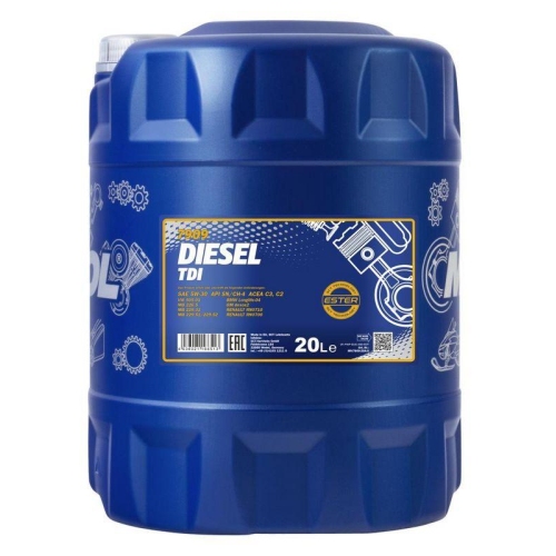 Motor&ouml;l Motoren&ouml;l Mannol Diesel TDI 5W-30 20 Liter Kanister MN7909-20