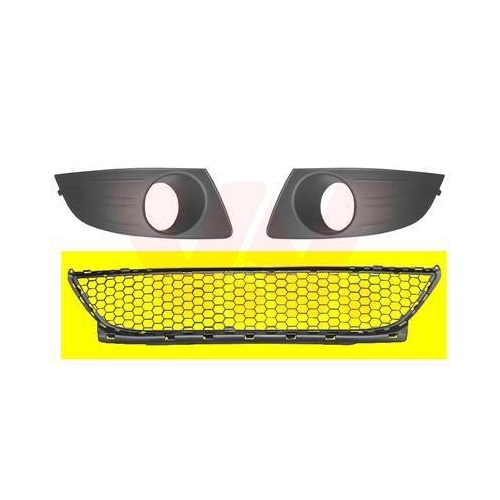 VAN WEZEL L&uuml;ftungsgitter, Sto&szlig;f&auml;nger 1516590