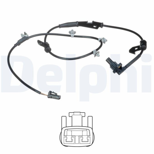 DELPHI Sensor, Raddrehzahl SS20531