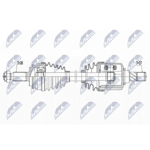 NTY Antriebswelle NPW-MS-073