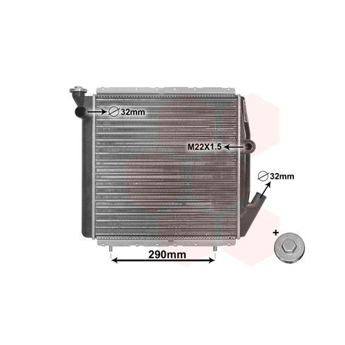 VAN WEZEL K&uuml;hler, Motork&uuml;hlung *** IR PLUS *** 43002070