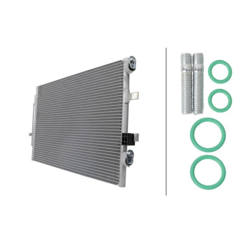 HELLA Kondensator, Klimaanlage >>> Easy2Fit <<< 8FC 366 221-641