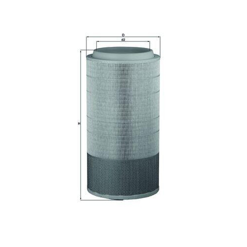 MAHLE Luftfilter LX 3155