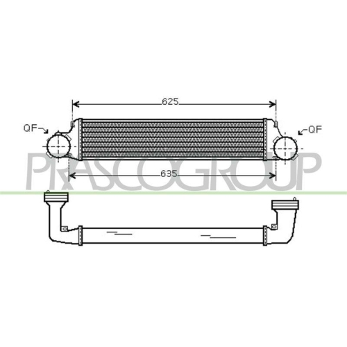 PRASCO Ladeluftk&uuml;hler PrascoSelection BM020N001
