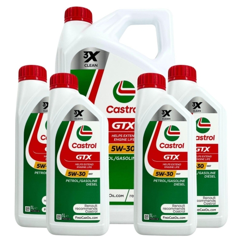 CASTROL GTX RN17 5W-30 - 9 Liter Motor&ouml;l Synthetisch 229.52 RN17 &Ouml;l Motoren&ouml;l
