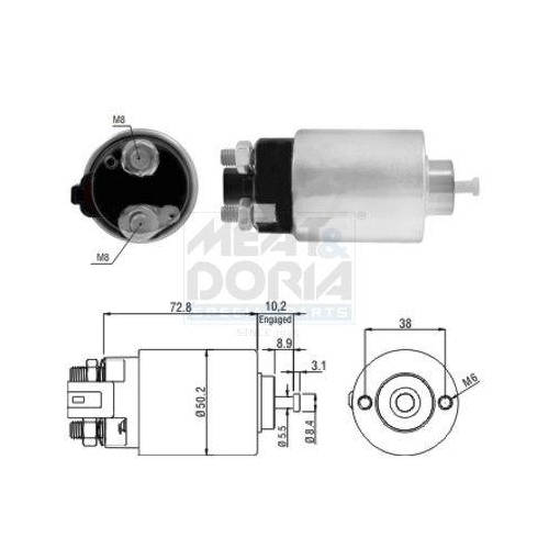MEAT & DORIA Magnetschalter, Starter 46156