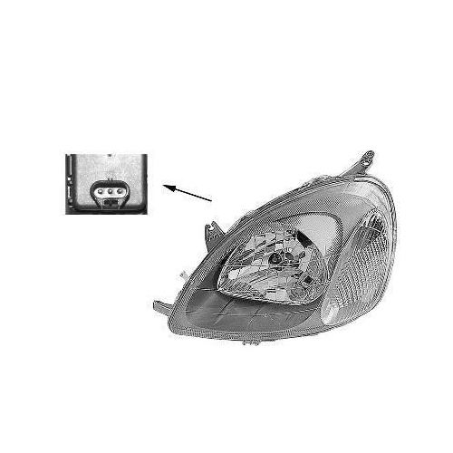 VAN WEZEL Hauptscheinwerfer 5430964