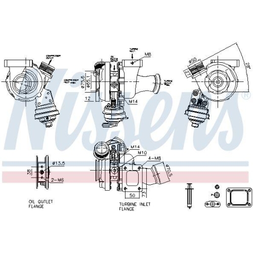 NISSENS Lader, Aufladung ** FACTORY NEW ** 93485