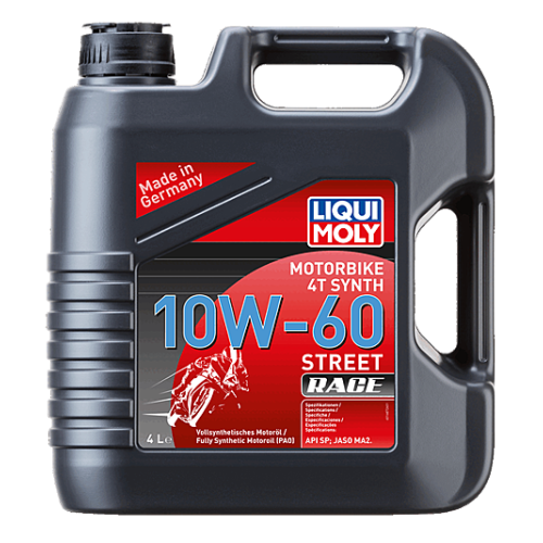 Liqui Moly Motorbike 4T Synth 10W-60 Street Race Motor&ouml;l 4 Liter Kanister - 1687