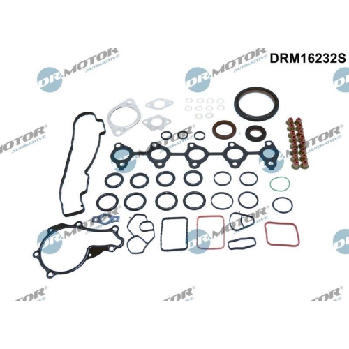 Dr.Motor Automotive Dichtungsvollsatz, Motor DRM16232S