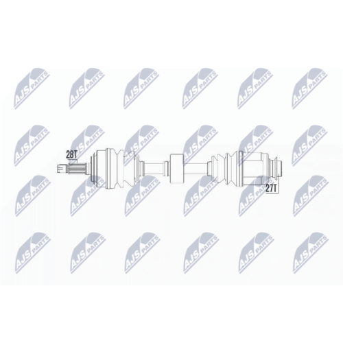 NTY Antriebswelle NPW-HD-033
