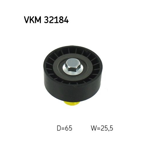 SKF Umlenk-/Führungsrolle, Keilrippenriemen VKM 32184