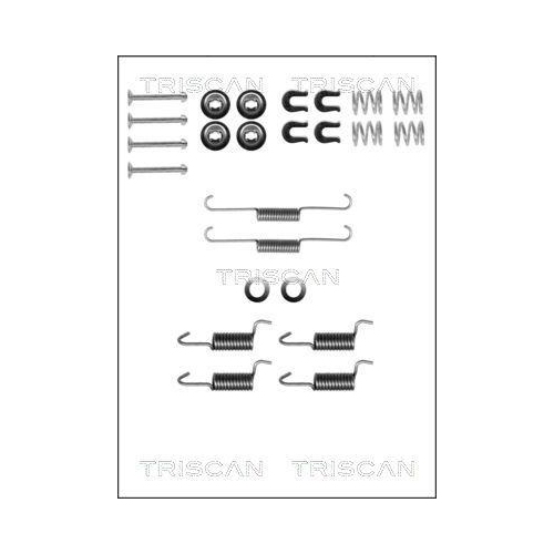 TRISCAN Zubeh&ouml;rsatz, Feststellbremsbacken 8105 422586