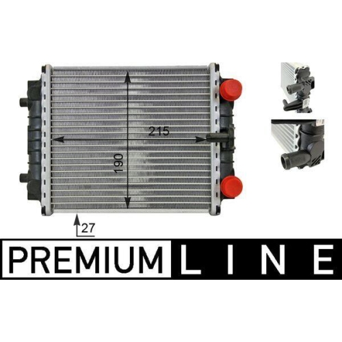 MAHLE Kühler, Motorkühlung BEHR *** PREMIUM LINE *** CR 80 000P