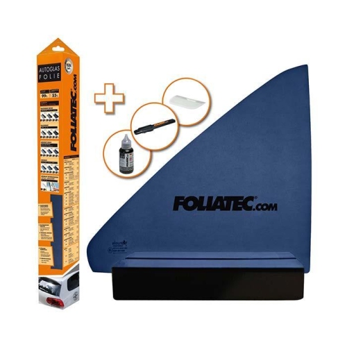 Foliatec Scheiben-Tönungsfolie Midnight Reflex 76x300cm Scheiben-Folie TÜV ABG