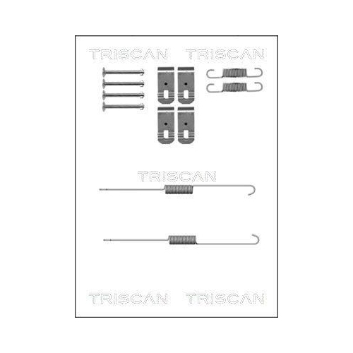 TRISCAN Zubeh&ouml;rsatz, Bremsbacken 8105 422589