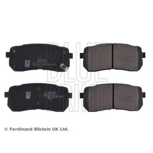 BLUE PRINT Bremsbelagsatz, Scheibenbremse ADG04289
