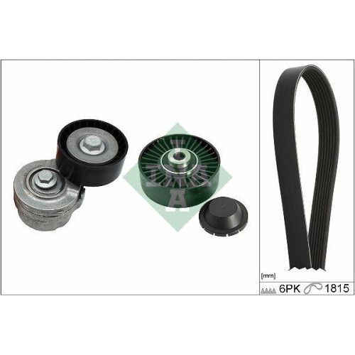 Schaeffler INA Keilrippenriemensatz 529 0593 10