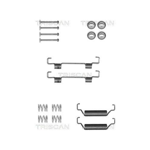 TRISCAN Zubeh&ouml;rsatz, Feststellbremsbacken 8105 102628