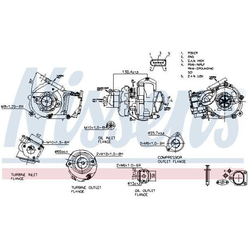 NISSENS Lader, Aufladung ** FACTORY NEW ** 93502