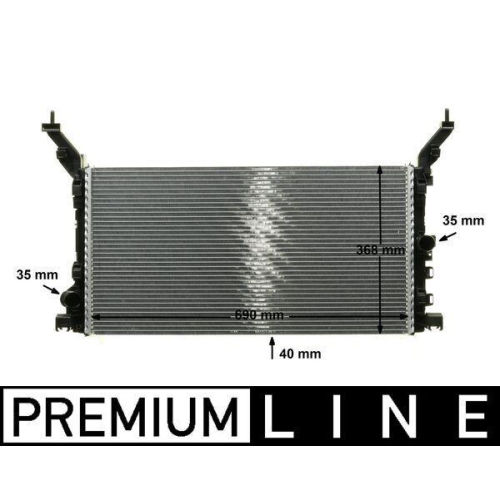 MAHLE K&uuml;hler, Motork&uuml;hlung BEHR *** PREMIUM LINE *** CR 896 000P