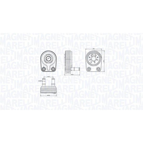 MAGNETI MARELLI &Ouml;lk&uuml;hler, Motor&ouml;l 350300001400