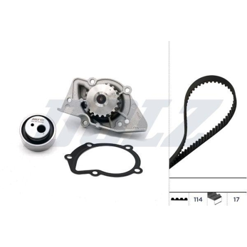 DOLZ Wasserpumpe + Zahnriemensatz